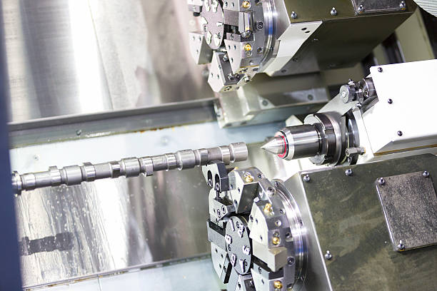 istock high precision CNC lathe turning automotive part 474760116
