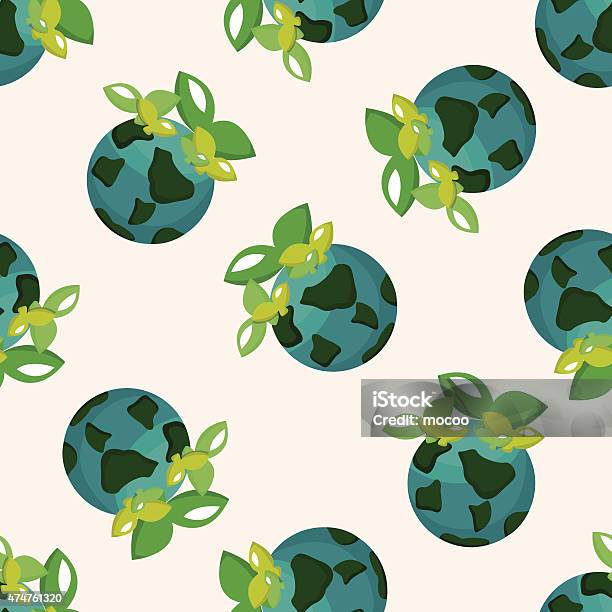 Environmental Pattern Design Environmental Protection Concept Protect Our Envseamless Pattern Stock ...
