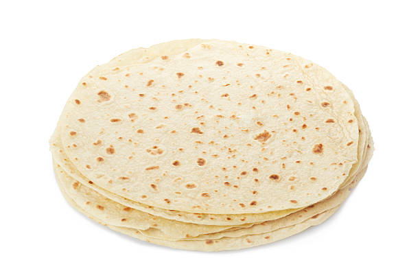 istock Piadina, italian tortilla heap 474766952