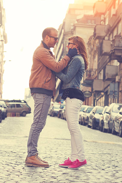 istock Couple enjoying outdoors in a urban surroundings. 474767916