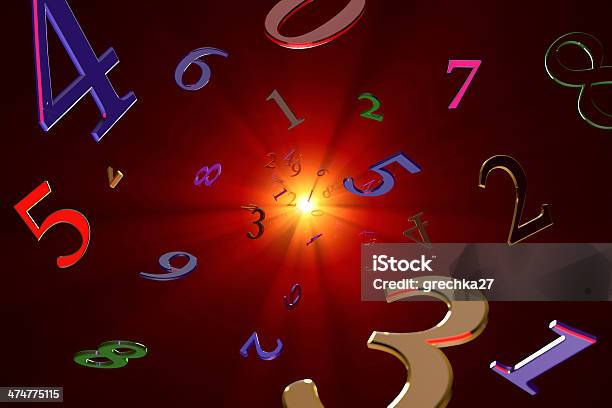 Magical Knowledge About Numbers Stock Photo - Download Image Now - Numerology, Accuracy, Ancient