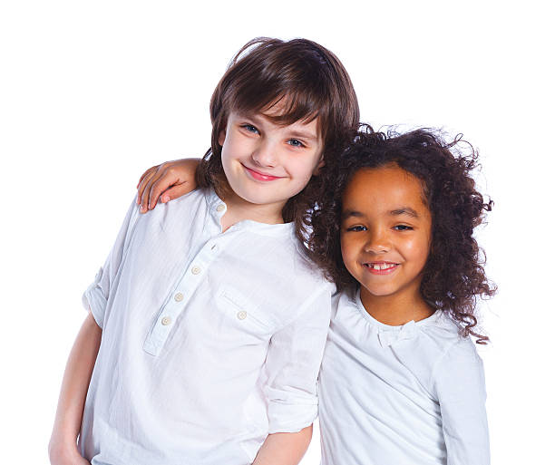 istock Brother and sister in the studio 474779210