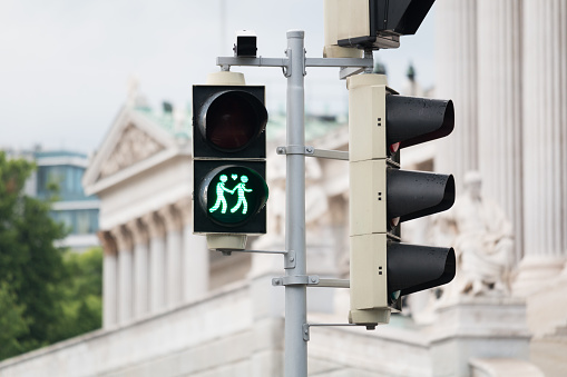 Traffic light Vienna for more tolerance