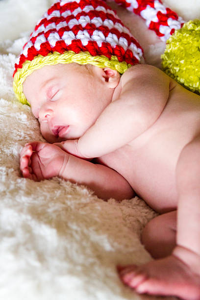 istock Newborn Christmas baby 474786469