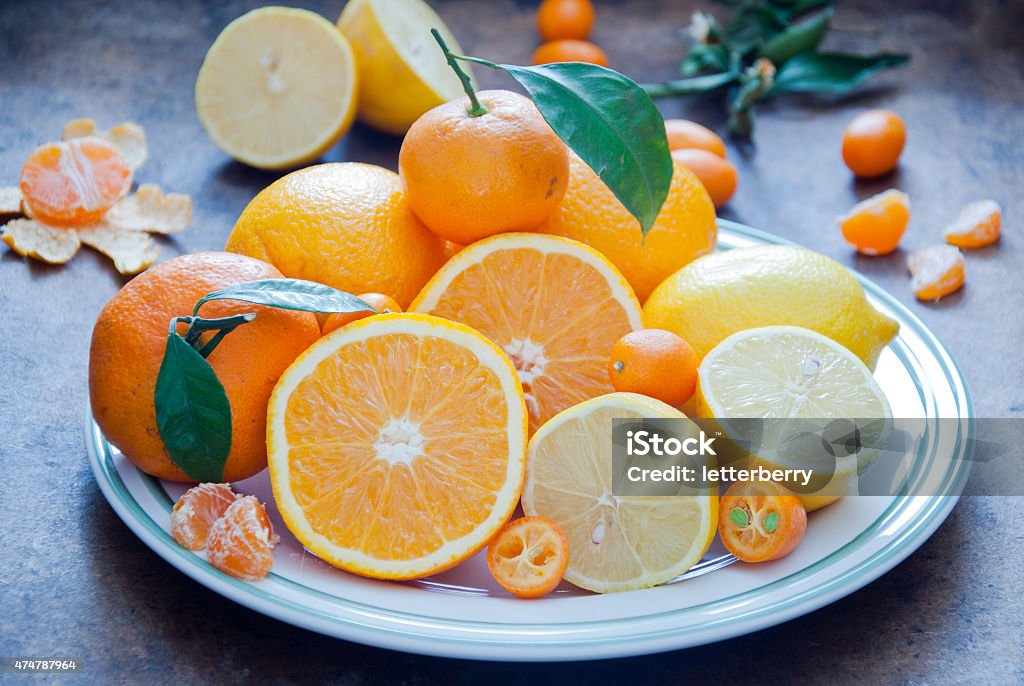 Mixed citrus fruit 2015 Stock Photo