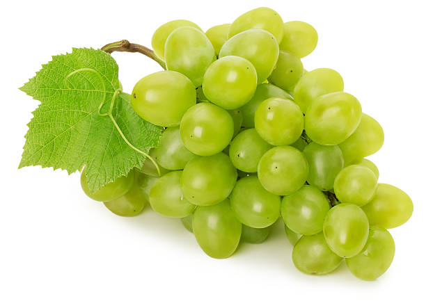 istock green grape isolated on the white background 474790546