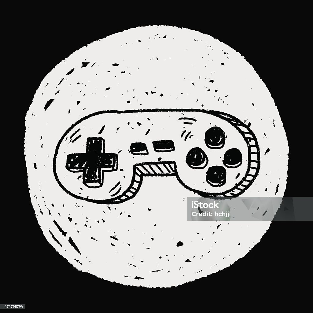 Controller Simple Doodle Doodle Game Controller Stock Illustration - Download Image Now - 2015 ...