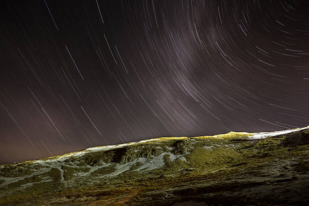 istock Star Trail in Romania 474798914