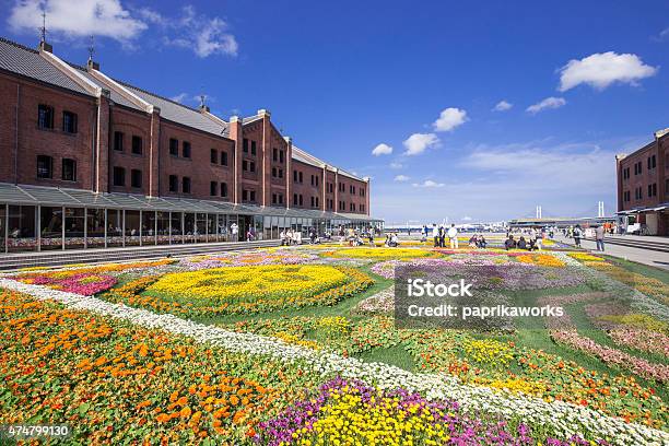 Yokohama Minato Mirai Red Brick Warehouse Stock Photo - Download Image Now - Yokohama, Brick, Red