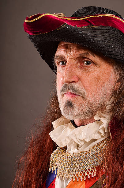 istock Old pirate's portrait 474799592