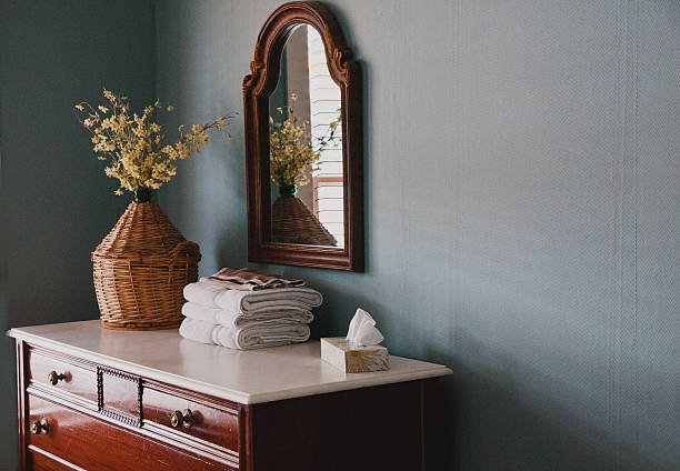 Dresser in boutique hotel, Ontario, Canada.