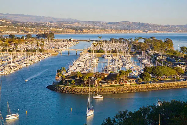 Photo of Dana Point Harbor Arial View From Hillside