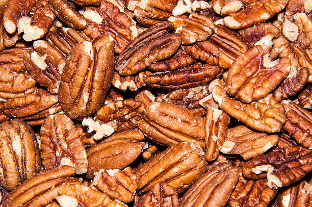 istock Pecan nut or Carya illinoinensis 474807882