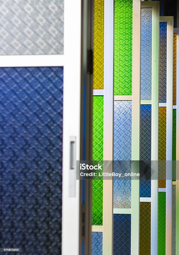 Colorful Inside Windows Colorful Doors Windows Interior Design Stock Photo - Download Image Now ...