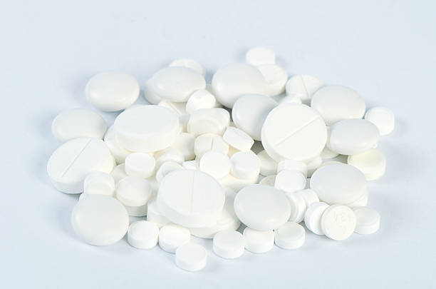 istock Tablets close up. A medical background 474818146