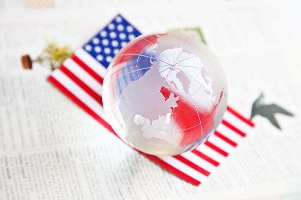 istock American flag with glass globe 474818165