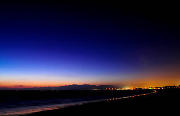 Zachód słońca w Los Angeles.  Malibu, Santa Monica, Venice – zdjęcie