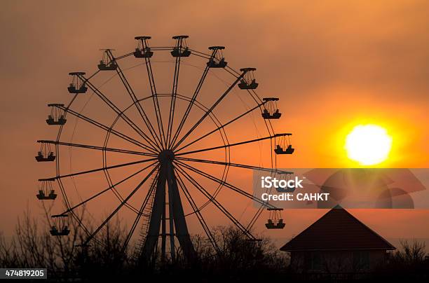 Ferris Wheel Stock Photo - Download Image Now - Adulation, Arts Culture and Entertainment, Backgrounds