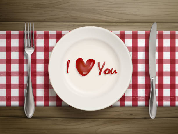 istock I love you written by ketchup on a plate 474825452