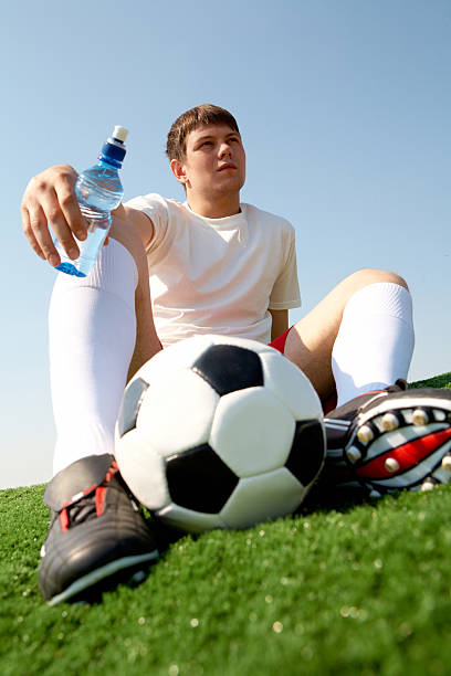 istock Resting footballer 474831126