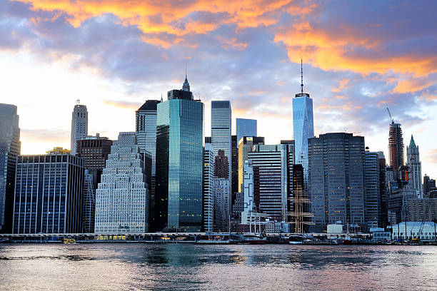 istock New York City Manhattan sunset skyline panorama 474831742