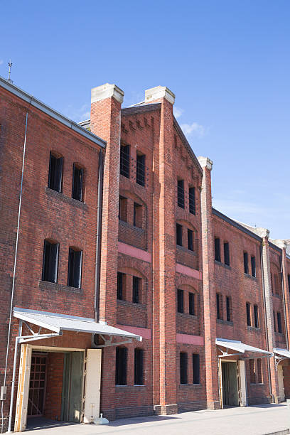 istock Yokohama Minato Mirai, red brick warehouse 474837222