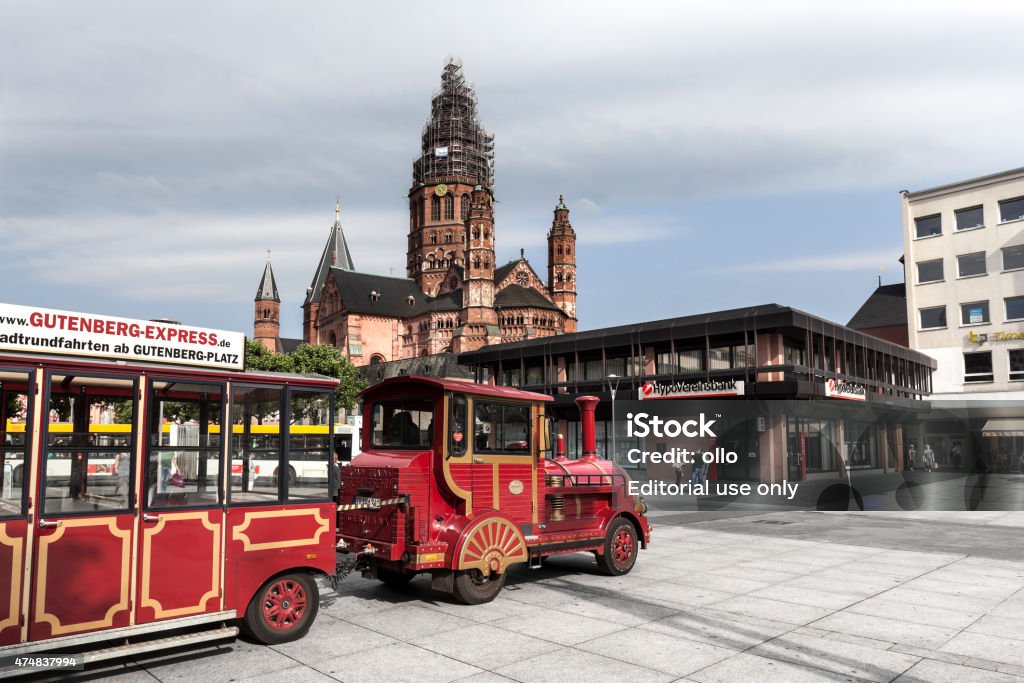 Mainz, Gutenbergplatz - Foto de stock de 2015 libre de derechos