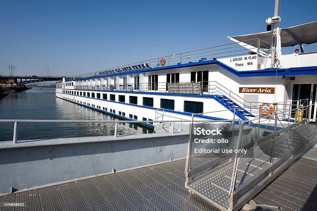 Crucero río Aria - Foto de stock de 2015 libre de derechos