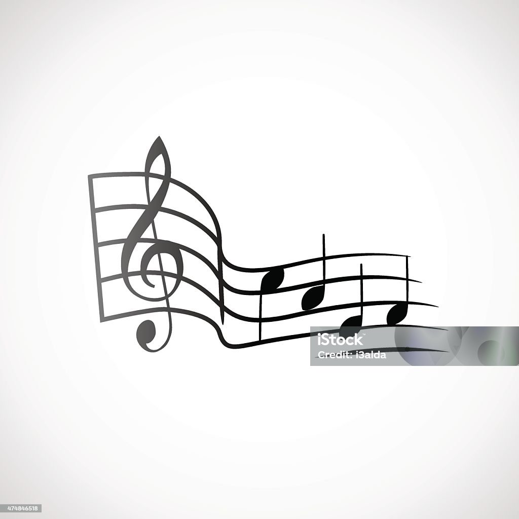 G Note Icon G Key And Notes Stock Illustration - Download Image Now - 2015 ...