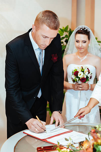 istock wedding ceremony in a registry office, marriage 474848050
