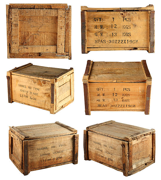 drewniane pudełko collection1 - wood plank woods old zdjęcia i obrazy z banku zdjęć