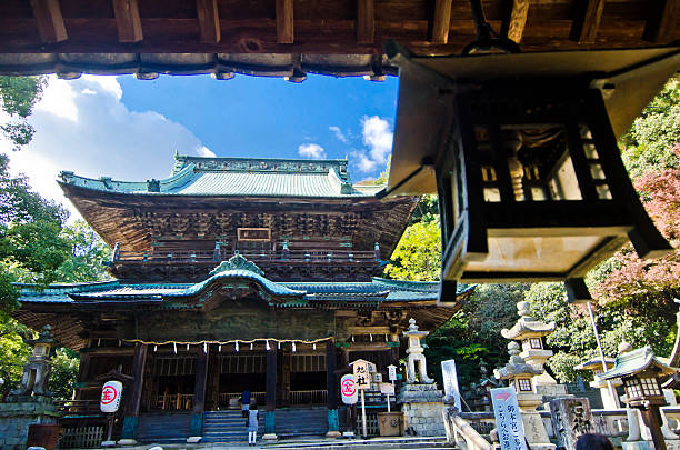 kotohira 神社で四国 - 香川 ストックフォトと画像