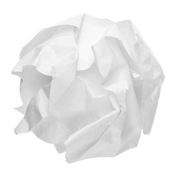 istock crumpled paper ball on a white background 474854374