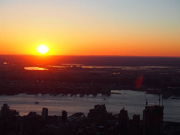 istock sunset in urban landscape 474857154