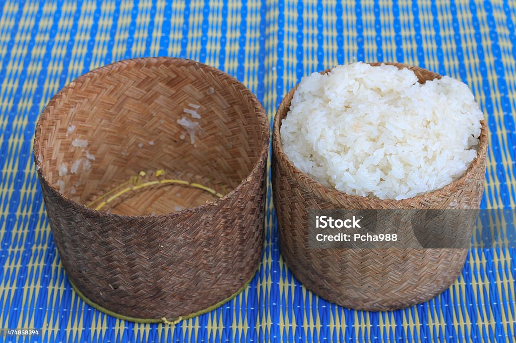 Sticky rice 2015 Stock Photo