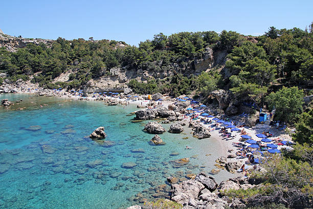 istock Anthony Quinn Beach in Rhodes 474858702