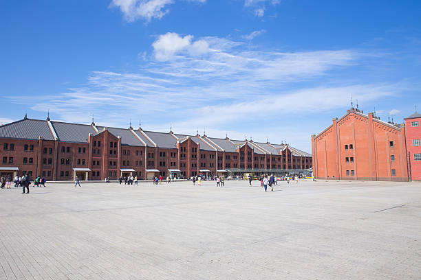 istock Yokohama Minato Mirai, red brick warehouse 474858892