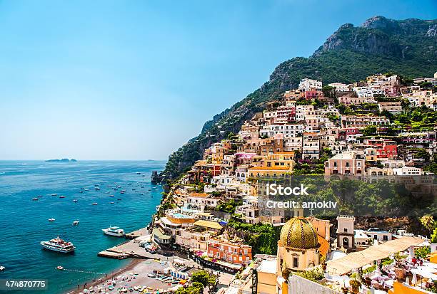 Amalfi Coast Stock Photo - Download Image Now - Positano, Amalfi Coast, Italy