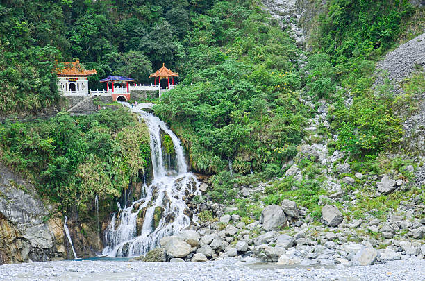 istock Taiwan Taroko National Park - Changchun (Eternal Spring) Shrine 474874207