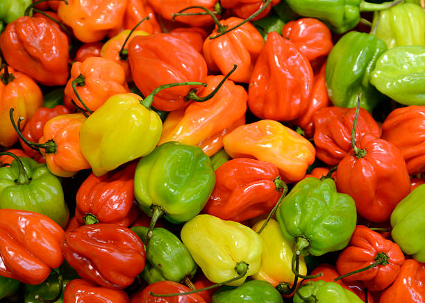 istock Fresh red peppers from the market 474877413