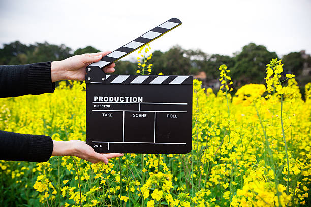 istock Hands holding a movie clapboard 474881153