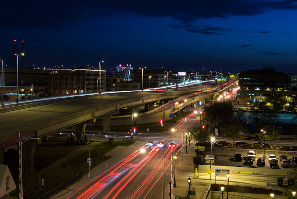 istock Milwaukee Cityscape of Traffic 474886340