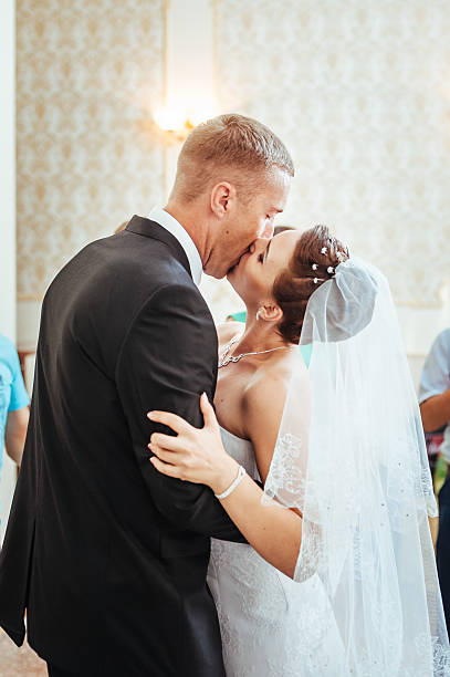 istock beautiful caucasian couple just married and dancing their first dance 474886896