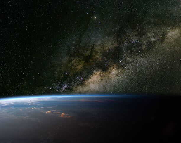 istock The Milky Way over planet Earth. 474886910