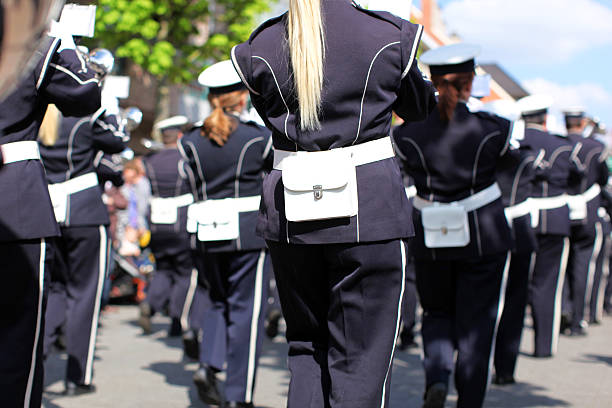 istock Marching Brass Band In Uniform at the Parade 474893706