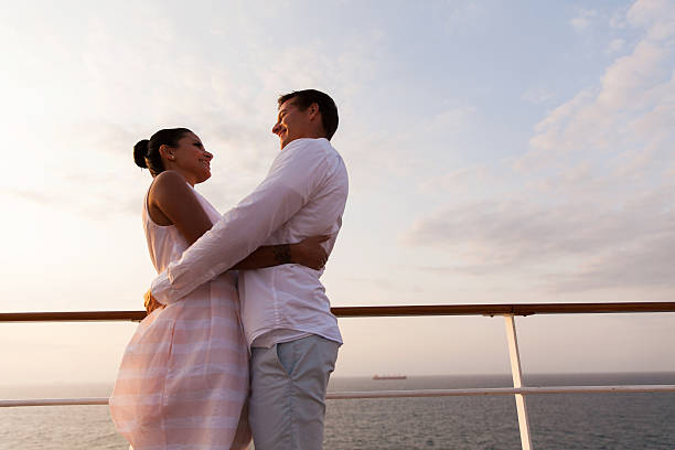 istock couple hugging each other on a cruise ship 474894896