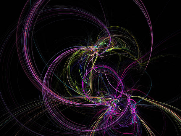 istock Digital Fractal on Black 474894938