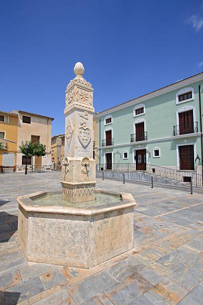 istock Fountain at the square in Biar Alicante Spain. 474896097