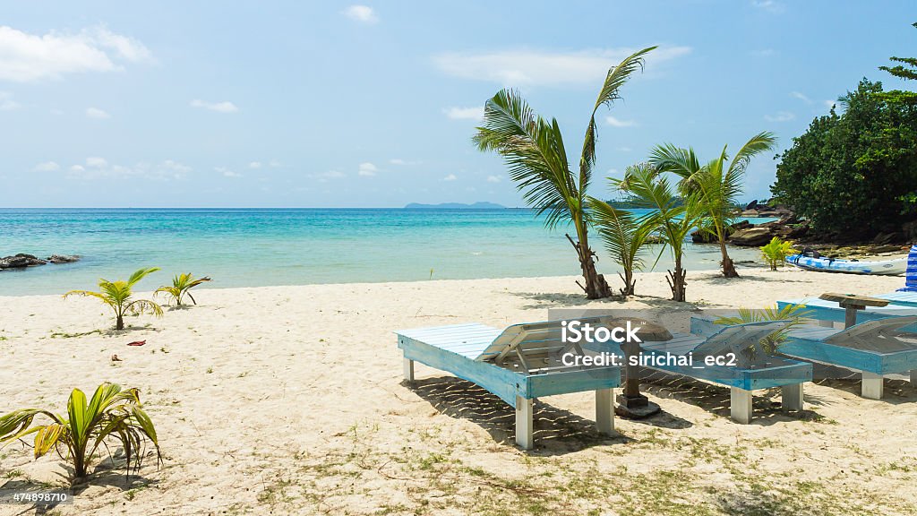 Hermosa playa en Koh kood (kood island), Trat Tailandia - Foto de stock de 2015 libre de derechos