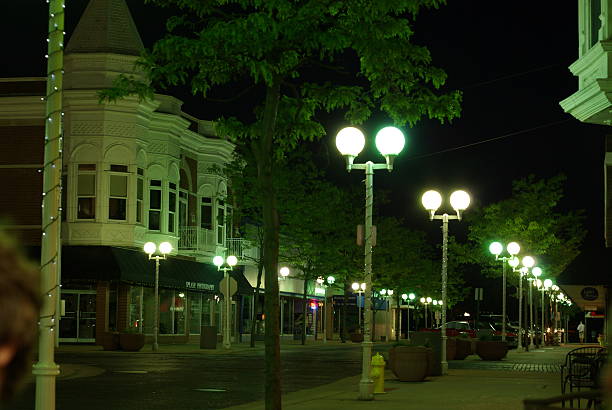 istock Street Mall at Night 474899376